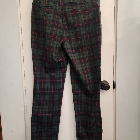 Croft & Barrow Plaid Pants Green Red Navy Christmas Holiday 10 - Picture 8 of 14